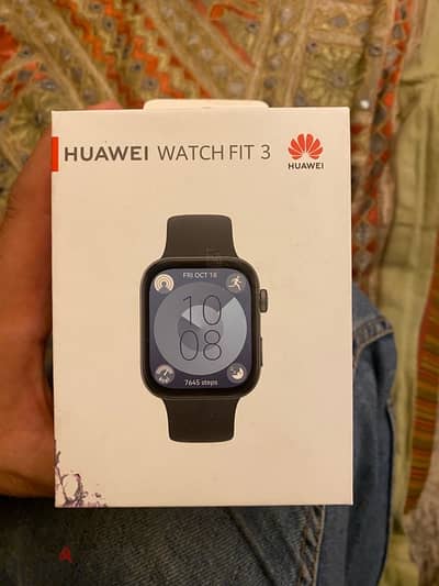 ساعة هواوي فيت ٣ جديدة    Huawei watch fit 3 new