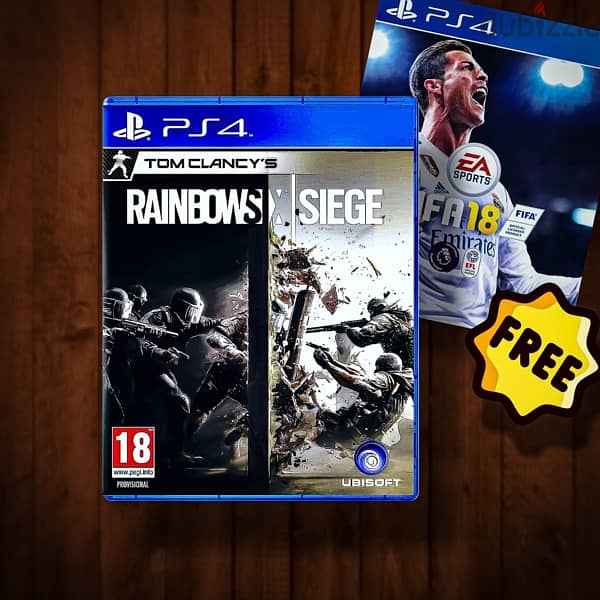 Rainbow Six Siege /FIFA18 0