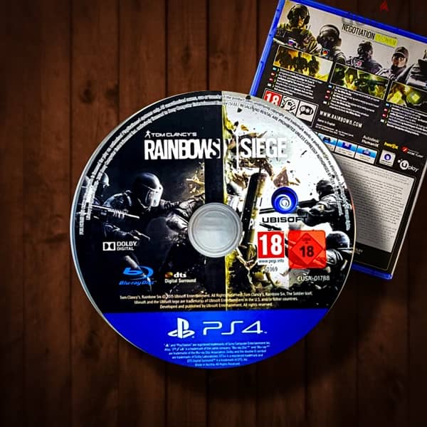 Rainbow Six Siege /FIFA18 1