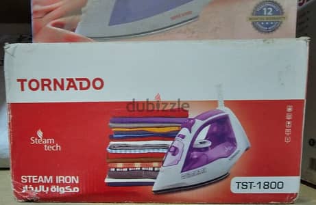 مكواة بخار تورنيدو 1800 وات steam iron