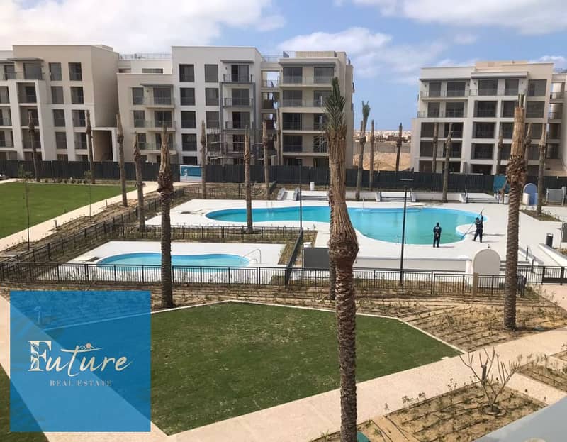 Studio for sale in Marassi at the lowest price North Coast Ras El Hekma area 80 m² with sea view and swimming pool 0