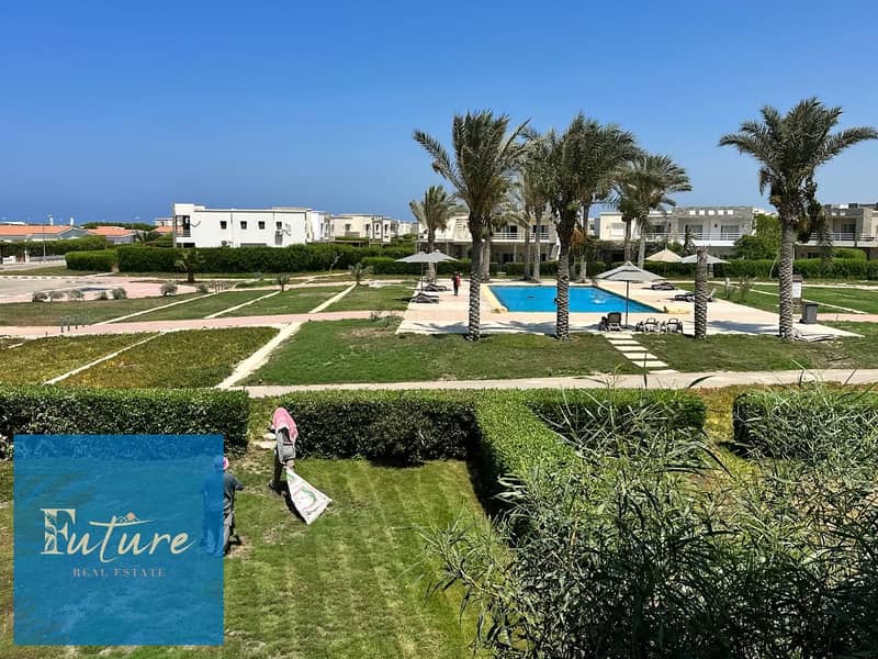 Twin house for sale at the lowest price in Amwaj North Coast Ras El Hekma Fully Furnished Sea View 0