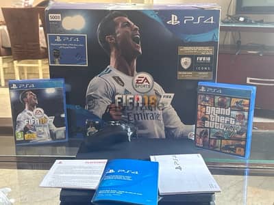 ps4 500Gb (fifa 18/fifa 23/ GTA5)