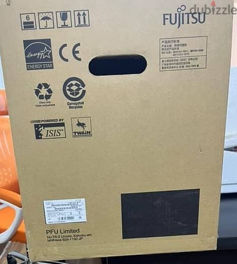 ماكينة ماسح ضوئي Fujitsu fi-7600 بحالة جديدة - الكرتونة مفتوحة فقط 4