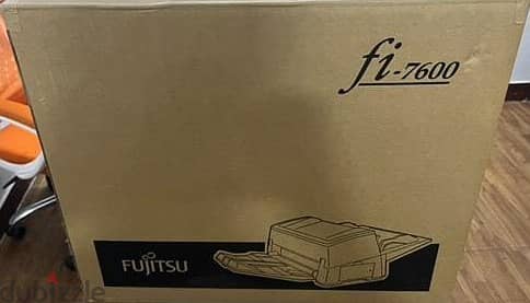 ماكينة ماسح ضوئي Fujitsu fi-7600 بحالة جديدة - الكرتونة مفتوحة فقط 5