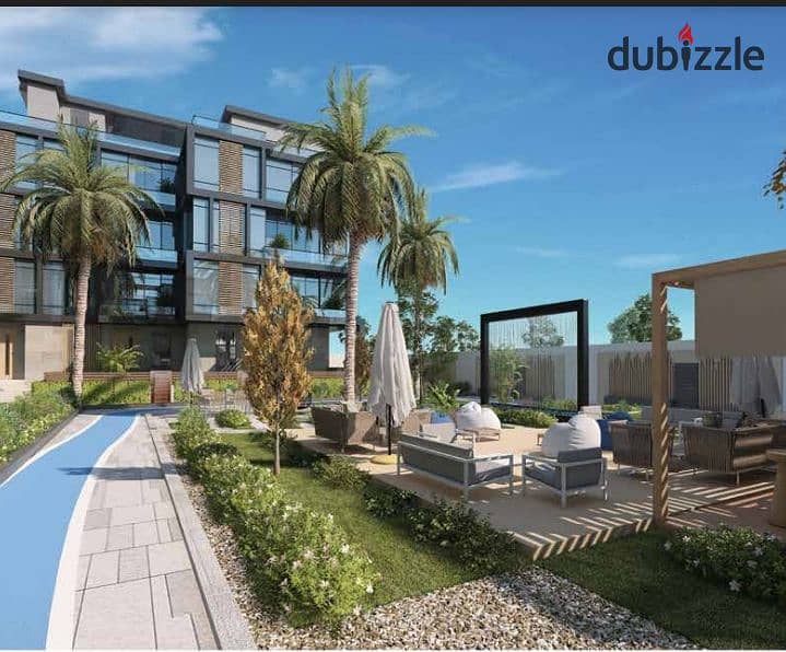 Apartment 193 meters with a large garden area next to Al Yasmeen and Al Rabwa in Sheikh Zayed, in installments 0