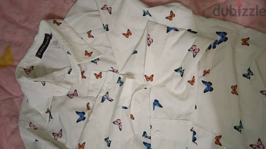 butterflies blouse