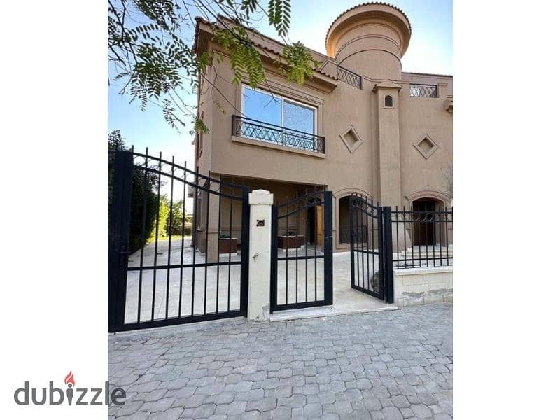 For Sale Twin House in October Hills Compound with Super Lux Finishing 0