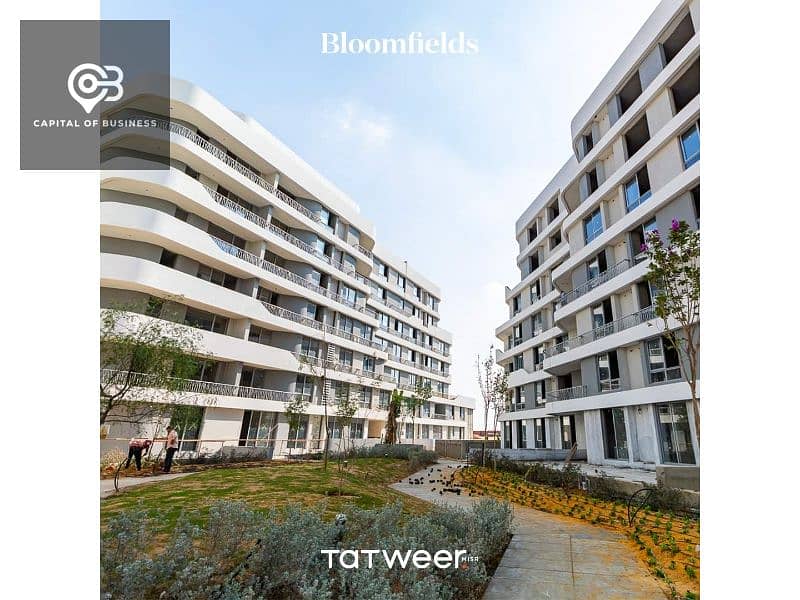 Minimum down payment - 153m apartment in Bloom Fields for sale in installments 0