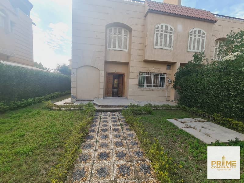 Twin House 440 sqm  for sale fully finished in prime location and lowest price in Mena garden city 0