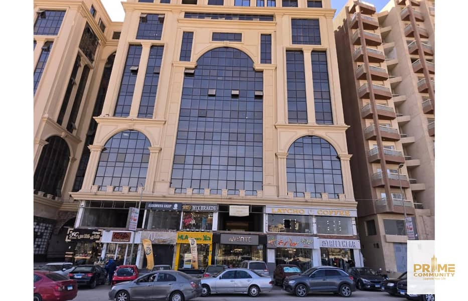 Office space 120 sqm for sale in Zahraa Al maadi in the most important commercial area and luxury building 0