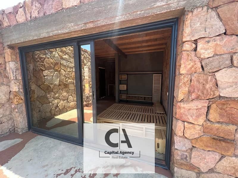 I own a chalet in Ain Sokhna  | Fully finished with 10% down payment in Magada Ain Sokhna | Iwan 0