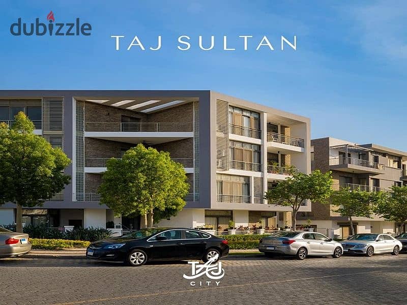 Apartment for sale in Taj City Compound, Taj Gardens phase, half finished and received in 2025, at a special price, in advance and instalments. 0