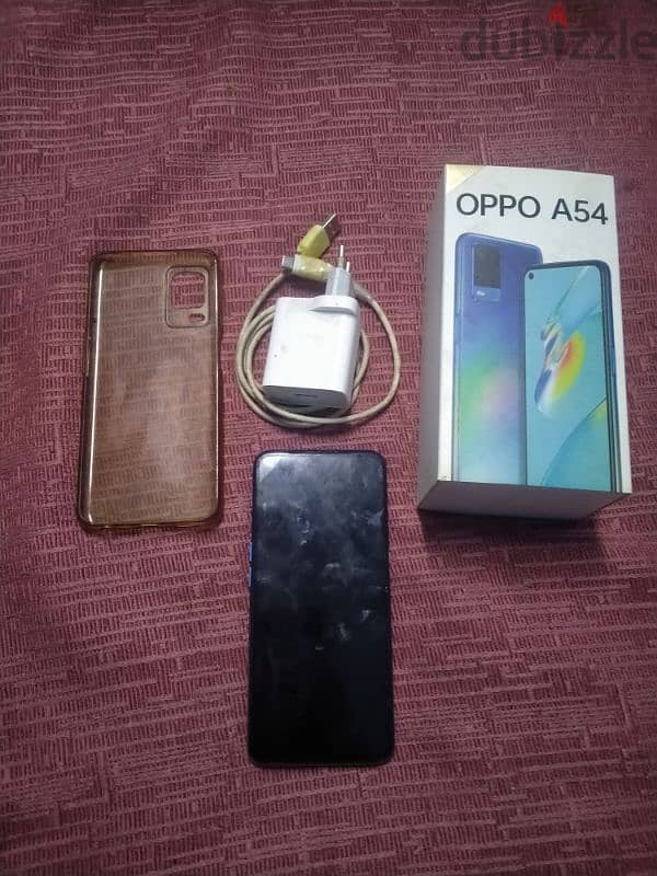 هاتف oppo a54بحالة ممتازة 0