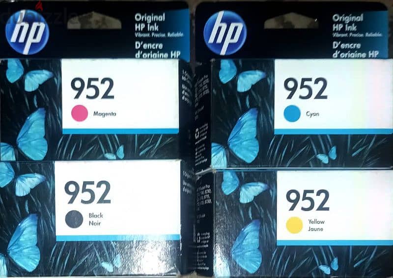 طقم احبار hp952 0