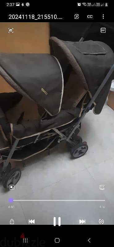 Stroller for twins