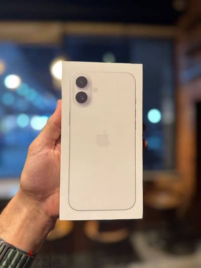 iPhone 16 plus 256 جديد متبرشم