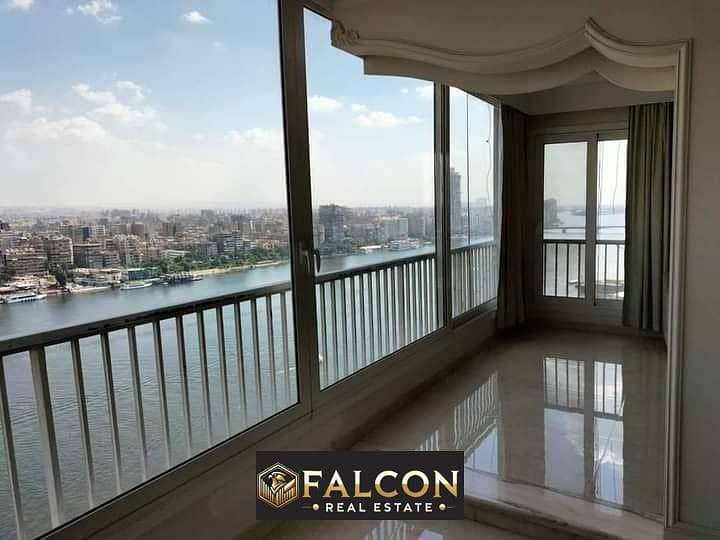 With a 25% down payment, ready to move, a 78-square-meter apartment with hotel finishing by Gloria Emirates, on the Nile Direct Reve du Nil Tower 0