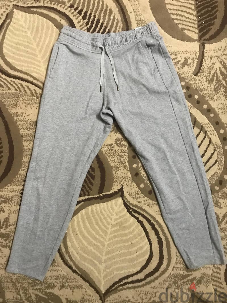 Marks & Spencer Soft Fabric Sweatpant ميلتون رمادي خفيف مارك و سبنسر 0