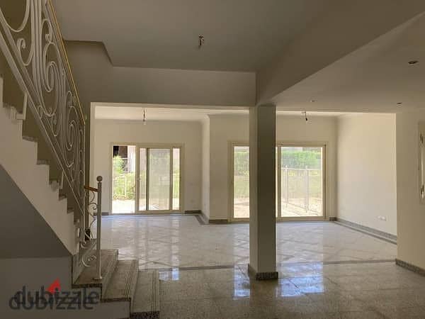 TOWNHOUSE READY TO MOVE FOR SALE IN PALM HILLS NEW CAIRO, For sale with wonderful view a villa in New Cairo 0