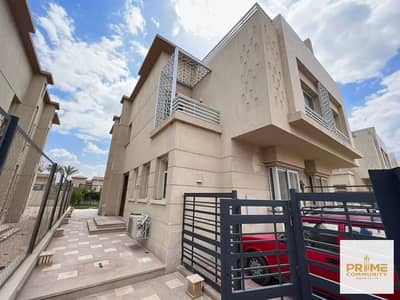 Twin house 290 sqm fully finished in Jedar Iwan  Zayed city prime location