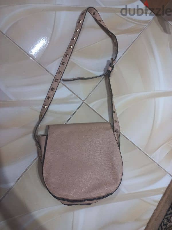 beige crossbag شنطة كروس 3