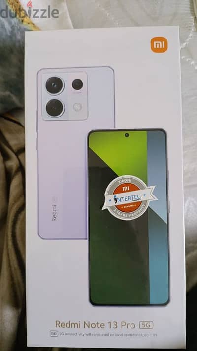 Xiaomi note 13 pro 5g    12/512 متبرشم