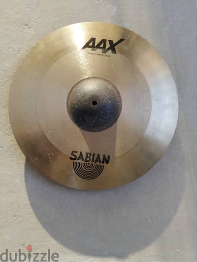 Sabian cymbal drums AAX 18inch Freq نحاس درامز