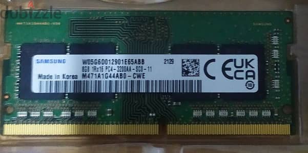 Samsung 8gb ddr4 3200 Mhz Laptop