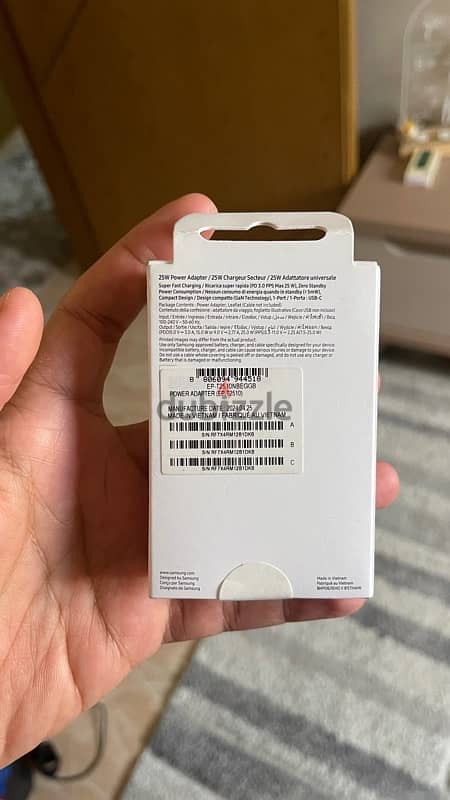 25 W samsung charger type-C - شاحن سامسونج اوريچينال سريع 1