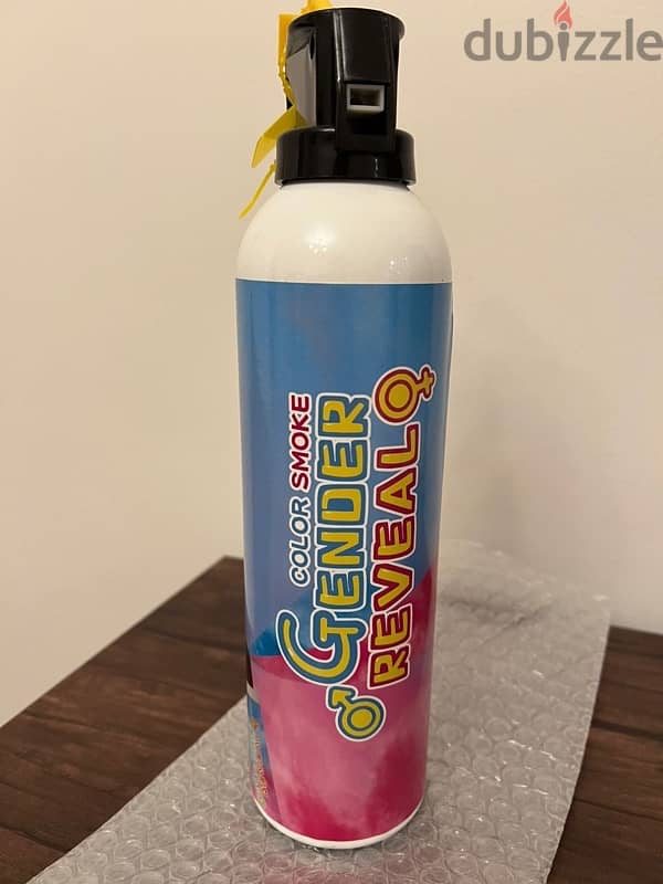 سبراى معرفة جنس المولود gender reveal powder spray  لون بينك 0