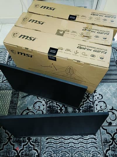 متاح ٥ شاشات ips 144hz msi