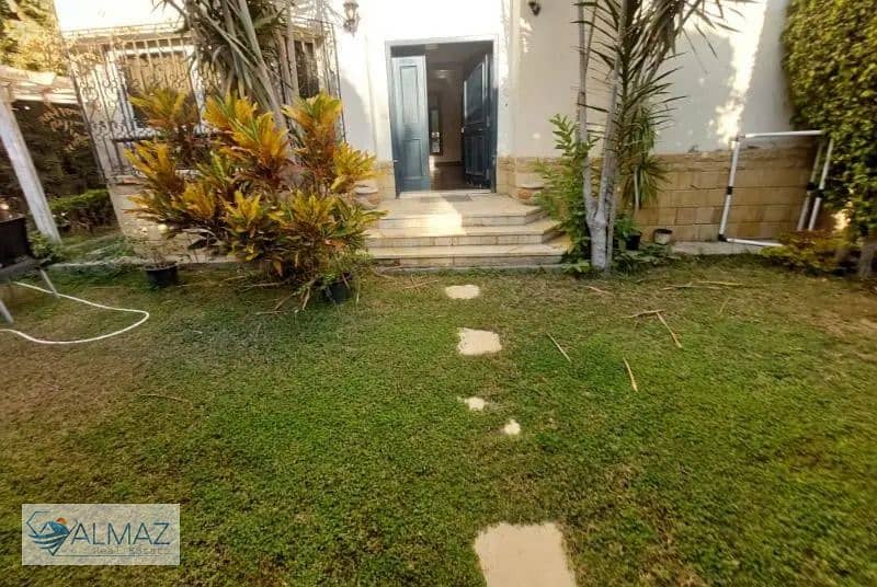 Furnished villa for rent in Al-Rehab, group of 3 villas 0