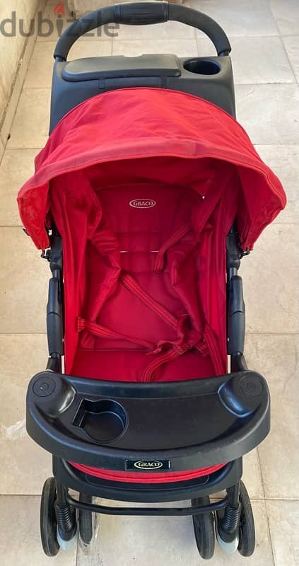 stroller with car seat Graco 1