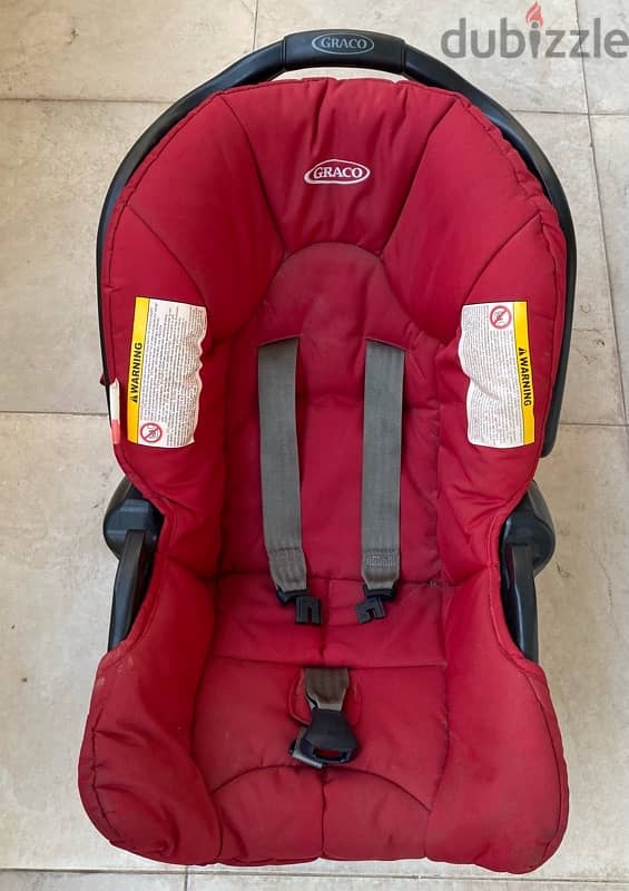 stroller with car seat Graco 2