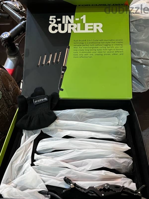 5 in 1 curler - hairbrush 1