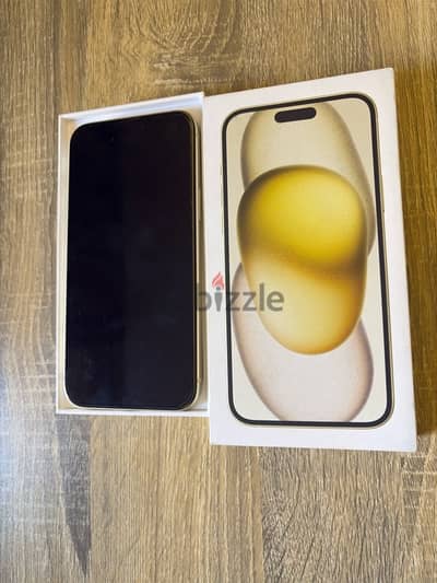 iPhone 15 Plus yellow