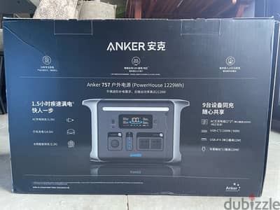 Anker solix F1200 solar home portable power station