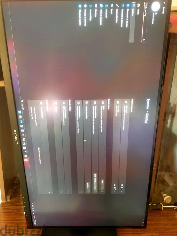 اول الهرم-الجيزه للبيع شاشه  INNOCN 4k ips hdr400 60hz type-c 65w 3