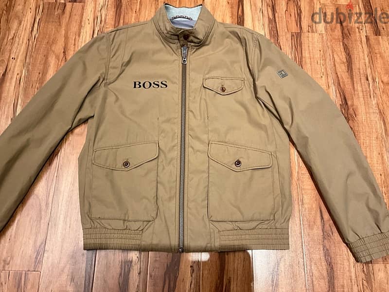 Hugo Boss Orange Log Hugo Boss Motorcycle Style Slim Fit Jacket Size L 3