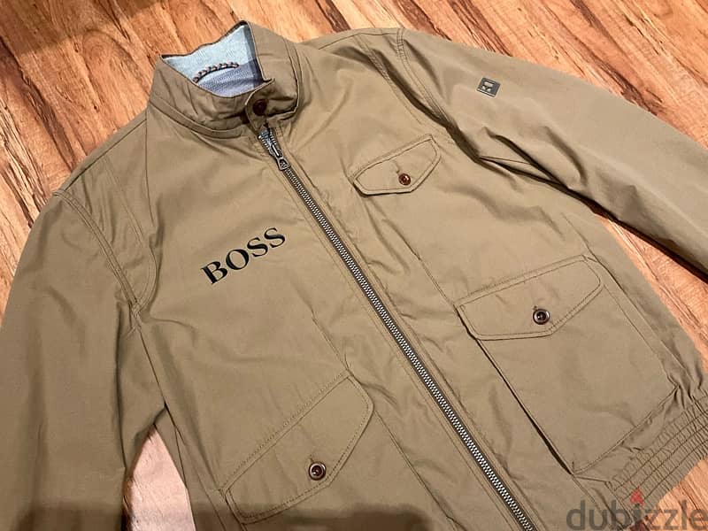 Hugo Boss Orange Log Hugo Boss Motorcycle Style Slim Fit Jacket Size L 1