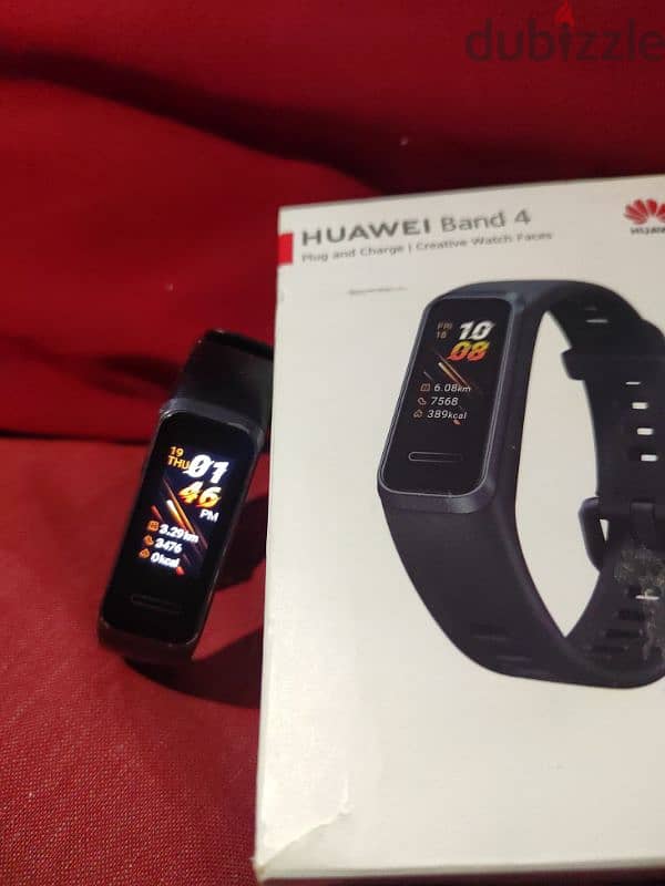 ساعه Huawei Band 4 استعمال شهر حاله جيده جدا 0