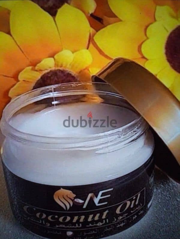 NE coconut oil  زيت جوز الهند الطبيعي %100 4