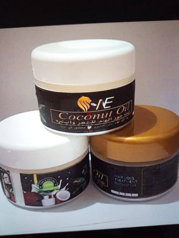 NE coconut oil  زيت جوز الهند الطبيعي %100 9