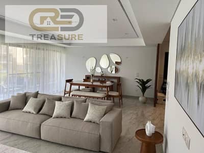 شقة للإيجار مفروشة مودرن فيو ليك  في ليك فيو ريزيدنس - Lake View Residence  - التجمع الخامس