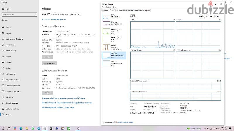 لاب توب ديل برزنيش dell precision workstation m6800 ci7g4 qm ssd+hd 8