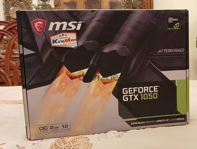 MSI GTX 1050 OC 2GB