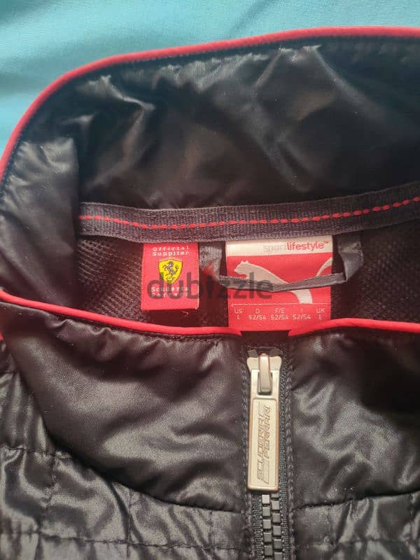 جاكيت بوما فيراري اوريجنال  Puma Ferrari scuderia jacket 4