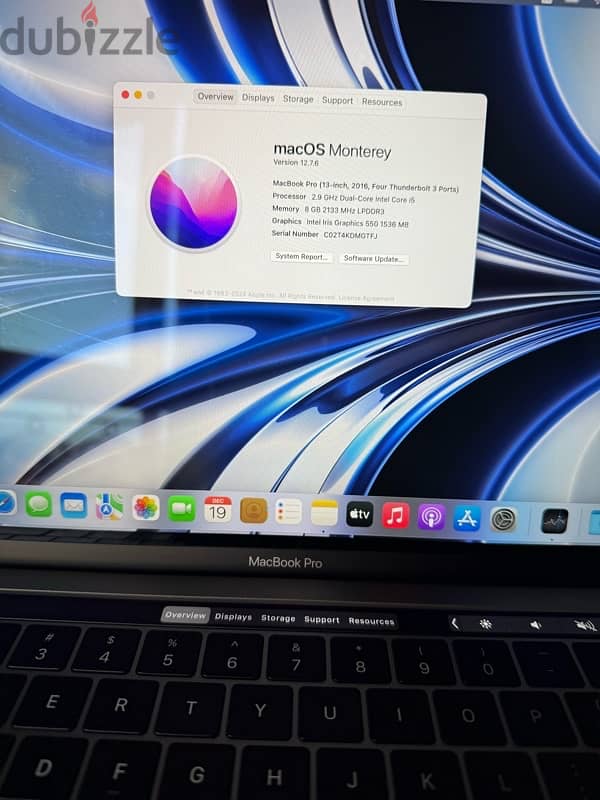 MacBook Pro 2016 touchbar i5/256 perfect condition 3