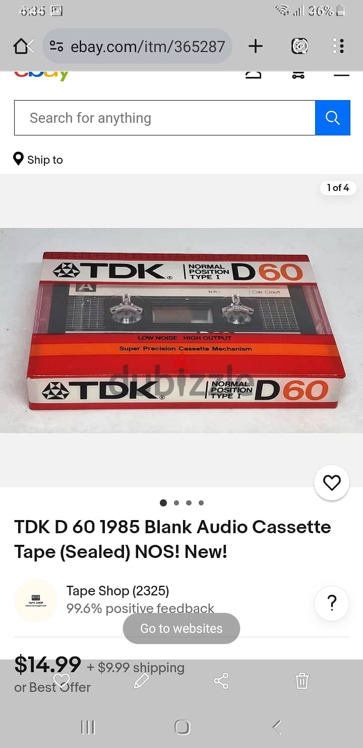 TDK, Maxell blank tapesشرايط كاست فاضيه 1